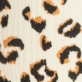 Echantillon tissu gaze de coton Léo écru
