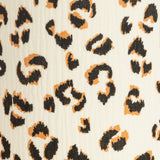 Echantillon tissu gaze de coton Léo écru