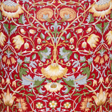Echantillon tissu W. Morris Lodden rouge
