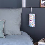 Lampe Baladeuse tissu W. Morris Blackthorn rose