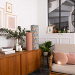 Lampe Hoshi rose L et lampe Honeysuckle XXL