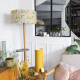 Lampe Hoshi moutarde L et abat-jour Seaweed