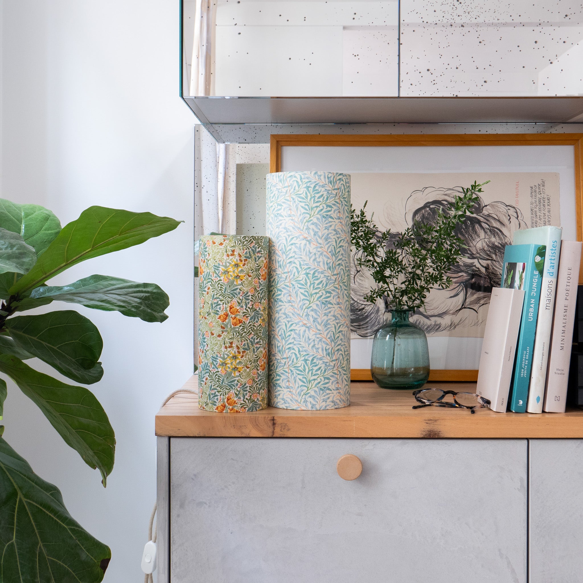 Lampe Willow L et lampe Bower M