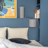 Lampe Sunray Wide cobalt M et applique