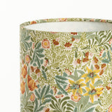 Lampe tube à poser tissu W. Morris Bower