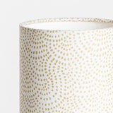 Lampe tube à poser tissu Sésame