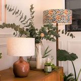 Lampe Terra Canelle avec abat-jour Sésame D25 cm