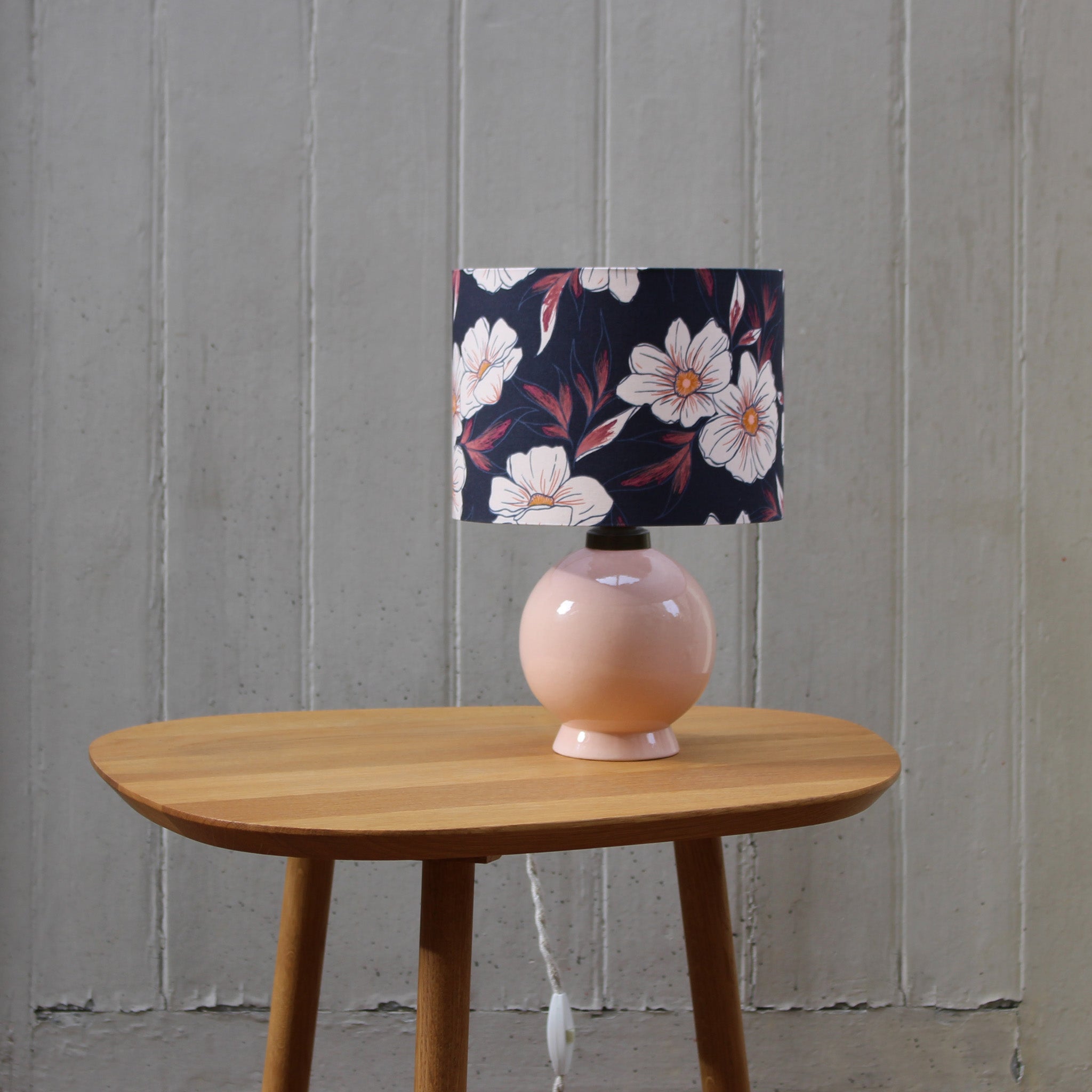 Lampe de chevet fifties avec abat-jour Dany D20 cm