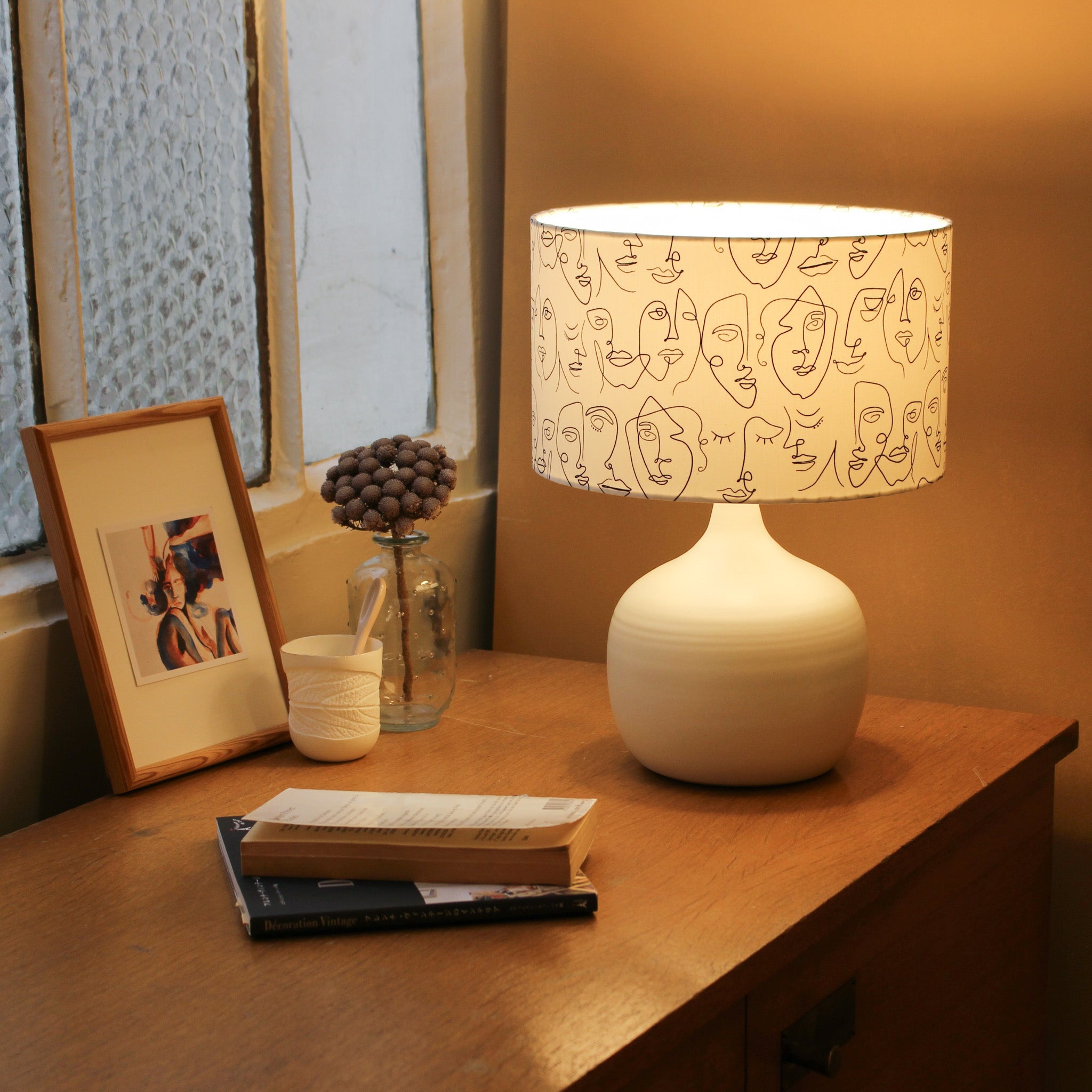 Lampe Terra Off-White avec abat-jour Human D25 cm