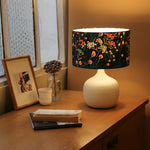 Lampe Terra Off-White avec abat-jour Symphonie navy D25 cm