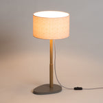 Lampe Helios avec abat-jour Cinetic corail D25 cm