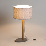 Lampe Helios avec abat-jour Cinetic indigo D30 cm